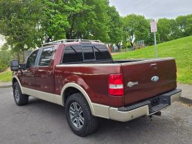 2007 FORD F150 SUPERCREW CAB PICKUP V8, FLEX FUEL, 5.4 LITER KING RANCH PICKUP 4D 5 1/2 FT