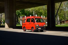 1998 DAIHATSU HIJET DECK VAN TRUCK EF-GS FIRE TRUCK