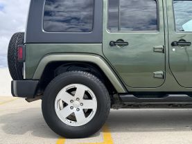 2007 JEEP WRANGLER SUV V6, 3.8 LITER UNLIMITED SAHARA SPORT UTILITY 4D