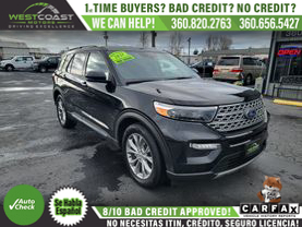 2021 FORD EXPLORER SUV 4-CYL, ECOBOOST, TURBO, 2.3 LITER LIMITED SPORT UTILITY 4D