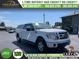 2012 FORD F150 SUPERCREW CAB PICKUP V6, ECOBOOST, TWIN TURBO, 3.5 LITER LARIAT PICKUP 4D 6 1/2 FT
