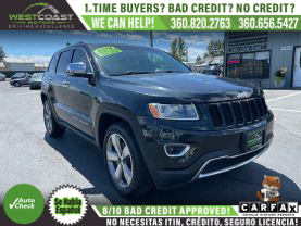 2014 JEEP GRAND CHEROKEE SUV V6, FLEX FUEL, 3.6 LITER LIMITED SPORT UTILITY 4D