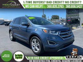 2018 FORD EDGE SUV 4-CYL, ECOBOOST, 2.0L TITANIUM SPORT UTILITY 4D