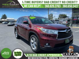 2014 TOYOTA HIGHLANDER SUV V6, HYBRID, 3.5 LITER LIMITED PLATINUM HYBRID SPORT UTILITY 4D
