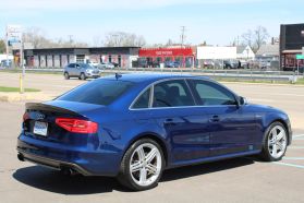 2014 AUDI S4 SEDAN V6, SUPERCHARGED, 3.0 LITER PREMIUM PLUS SEDAN 4D