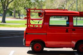 1998 DAIHATSU HIJET DECK VAN TRUCK EF-GS FIRE TRUCK