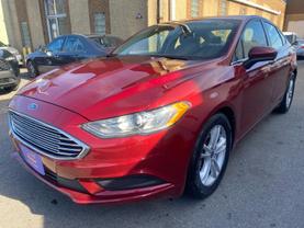 2018 FORD FUSION SEDAN RED AUTOMATIC - Auto Spot