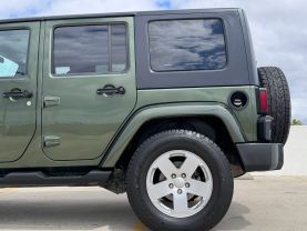 2007 JEEP WRANGLER SUV V6, 3.8 LITER UNLIMITED SAHARA SPORT UTILITY 4D