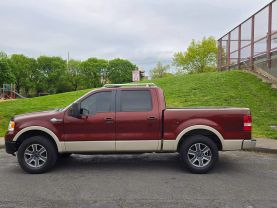 2007 FORD F150 SUPERCREW CAB PICKUP V8, FLEX FUEL, 5.4 LITER KING RANCH PICKUP 4D 5 1/2 FT