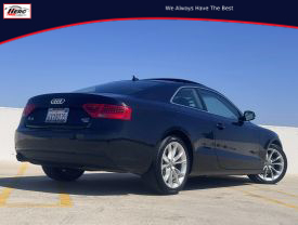 2013 AUDI A5 COUPE 4-CYL, TURBO, 2.0 LITER 2.0T PREMIUM PLUS COUPE 2D