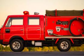 1991 NISSAN ATLAS TRUCK TD27 FIRE TRUCK