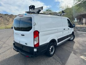 2016 FORD TRANSIT 150 VAN CARGO V6, FLEX FUEL, 3.7 LITER LOW ROOF W/60/40 SIDE DOOR W/RWB VAN 3D