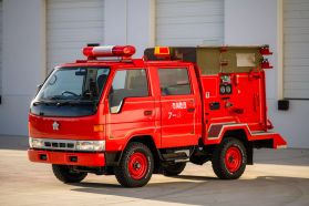 1996 TOYOTA HIACE TRUCK 3L FIRE TRUCK