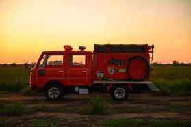 1991 NISSAN ATLAS TRUCK TD27 FIRE TRUCK