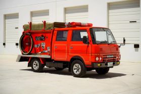 1991 NISSAN ATLAS TRUCK TD27 FIRE TRUCK