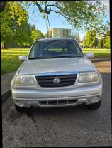 2002 SUZUKI GRAND VITARA SUV V6, 2.5 LITER JLX HARD TOP SPORT UTILITY 4D