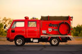 1991 NISSAN ATLAS TRUCK TD27 FIRE TRUCK
