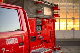1996 TOYOTA HIACE TRUCK 3L FIRE TRUCK