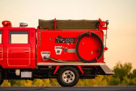 1991 NISSAN ATLAS TRUCK TD27 FIRE TRUCK
