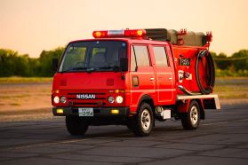 1991 NISSAN ATLAS TRUCK TD27 FIRE TRUCK