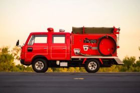 1991 NISSAN ATLAS TRUCK TD27 FIRE TRUCK
