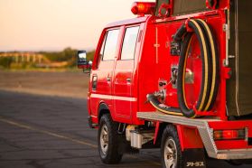 1991 NISSAN ATLAS TRUCK TD27 FIRE TRUCK