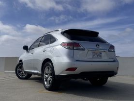 2013 LEXUS RX SUV V6, HYBRID, 3.5 LITER RX 450H SPORT UTILITY 4D