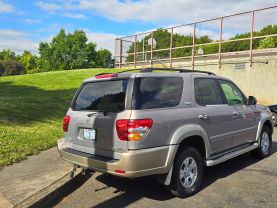 2002 TOYOTA SEQUOIA SUV V8, 4.7 LITER SR5 SPORT UTILITY 4D