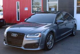 2017 AUDI A8 SEDAN V8, TURBO, 4.0 LITER L 4.0T SPORT SEDAN 4D