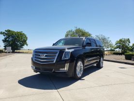 2017 CADILLAC ESCALADE ESV SUV V8, 6.2 LITER PLATINUM SPORT UTILITY 4D