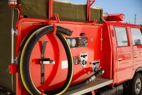 1991 NISSAN ATLAS TRUCK TD27 FIRE TRUCK