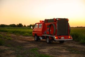 1991 NISSAN ATLAS TRUCK TD27 FIRE TRUCK