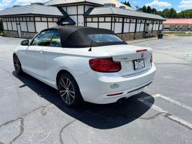 2018 BMW 2 SERIES CONVERTIBLE WHITE AUTOMATIC - Auto Solutions of Greensboro LLC, NC, 36.05701, -79.84368