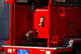 1996 TOYOTA HIACE TRUCK 3L FIRE TRUCK
