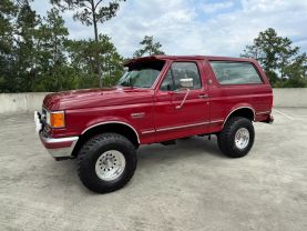 1991 FORD BRONCO SUV - CUSTOM 2D UTILITY 4WD