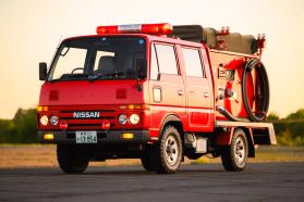 1991 NISSAN ATLAS TRUCK TD27 FIRE TRUCK