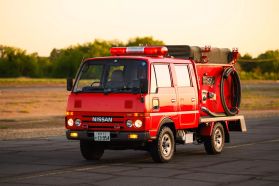 1991 NISSAN ATLAS TRUCK TD27 FIRE TRUCK
