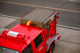 1996 TOYOTA HIACE TRUCK 3L FIRE TRUCK