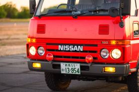 1991 NISSAN ATLAS TRUCK TD27 FIRE TRUCK