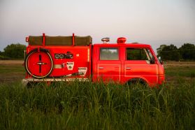 1991 NISSAN ATLAS TRUCK TD27 FIRE TRUCK