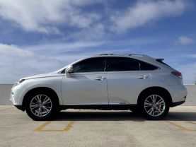 2013 LEXUS RX SUV V6, HYBRID, 3.5 LITER RX 450H SPORT UTILITY 4D