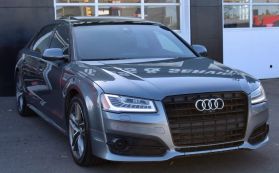 2017 AUDI A8 SEDAN V8, TURBO, 4.0 LITER L 4.0T SPORT SEDAN 4D