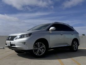 2013 LEXUS RX SUV V6, HYBRID, 3.5 LITER RX 450H SPORT UTILITY 4D