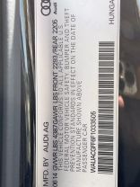 2015 AUDI A3 SEDAN 4-CYL, TURBO, 1.8 LITER 1.8T PREMIUM SEDAN 4D
