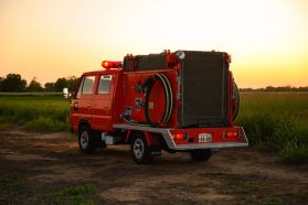 1991 NISSAN ATLAS TRUCK TD27 FIRE TRUCK
