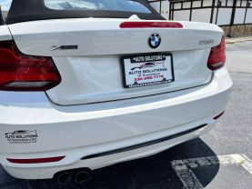 2018 BMW 2 SERIES CONVERTIBLE WHITE AUTOMATIC - Auto Solutions of Greensboro LLC, NC, 36.05701, -79.84368