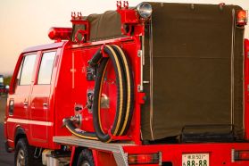 1991 NISSAN ATLAS TRUCK TD27 FIRE TRUCK
