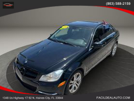 2012 MERCEDES-BENZ C-CLASS SEDAN V6, 3.0 LITER C 300 4MATIC LUXURY SEDAN 4D