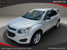 2017 CHEVROLET EQUINOX SUV 4-CYL, 2.4 LITER LS SPORT UTILITY 4D