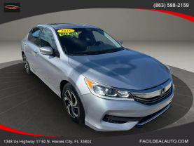 2016 HONDA ACCORD SEDAN 4-CYL, PZEV, 2.4 LITER LX SEDAN 4D